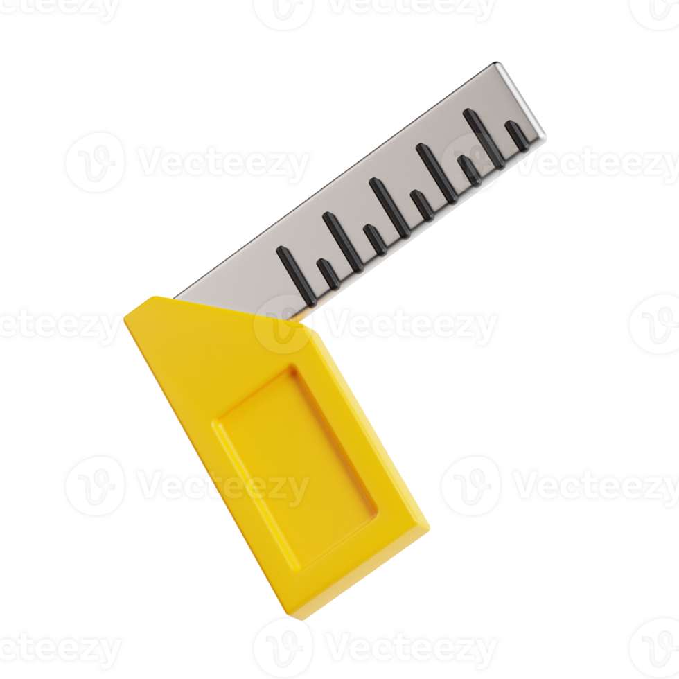 scale 3d icon, transparent background png
