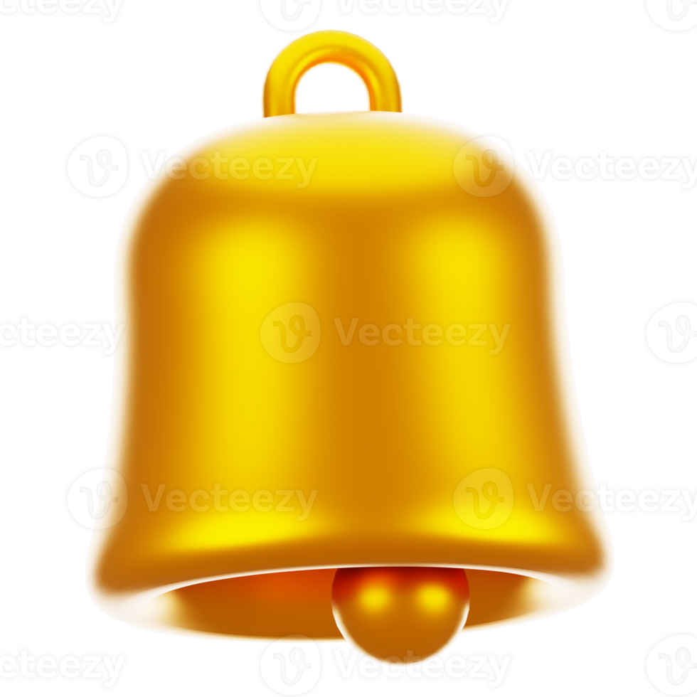 3d rendering notification with cartoon style. 3d social media icon concept png