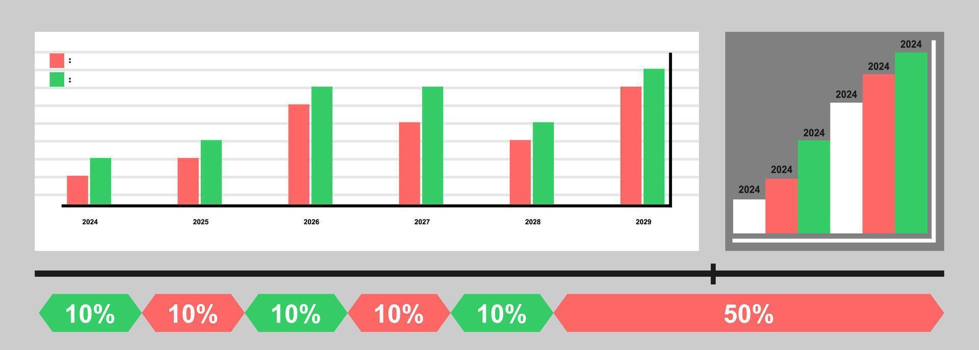 Infographic dashboard template. Simple design of interface, admin panel with graphs, chart diagrams. infographic data presentation. vector