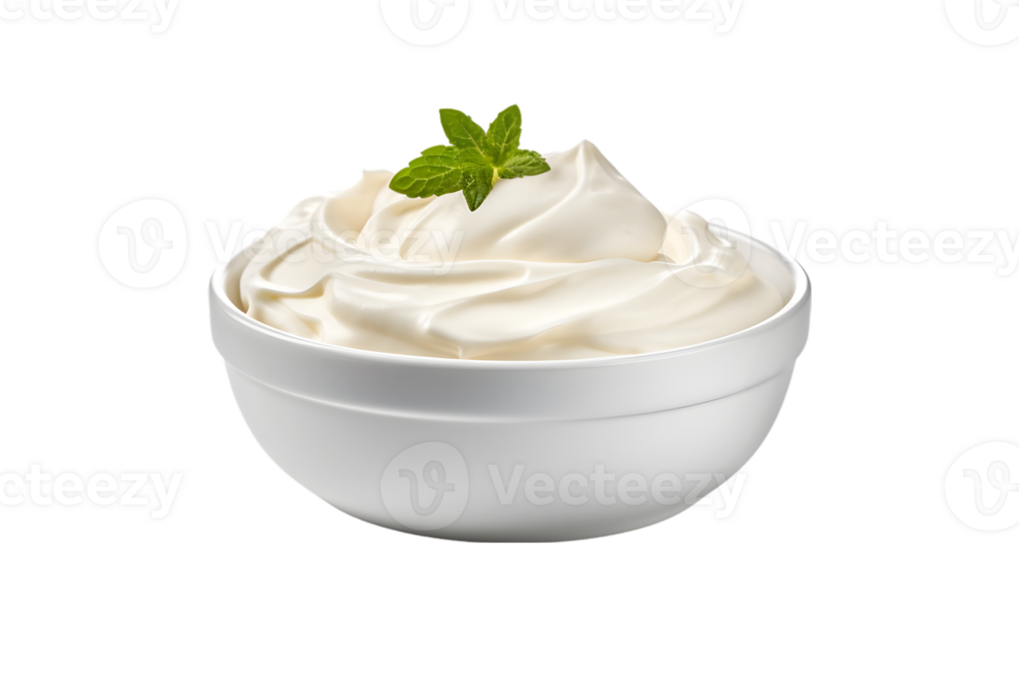 cremoso azedo creme em transparente fundo png