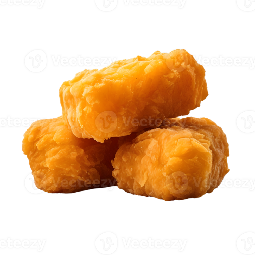 Deep fried dough stick on transparent background png