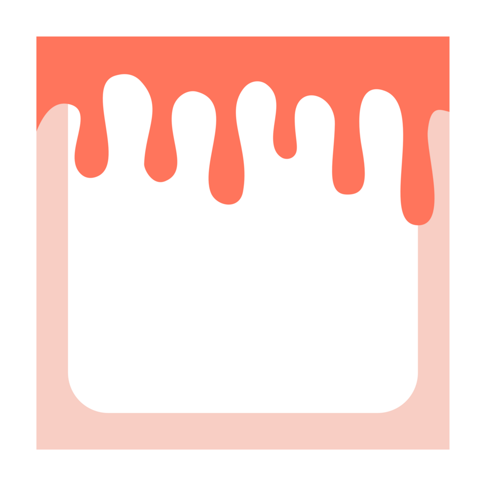 The rectangular note paper was colored with a greasy liquid. png