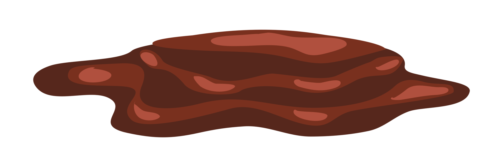Brown chocolate sauce dripping syrup png