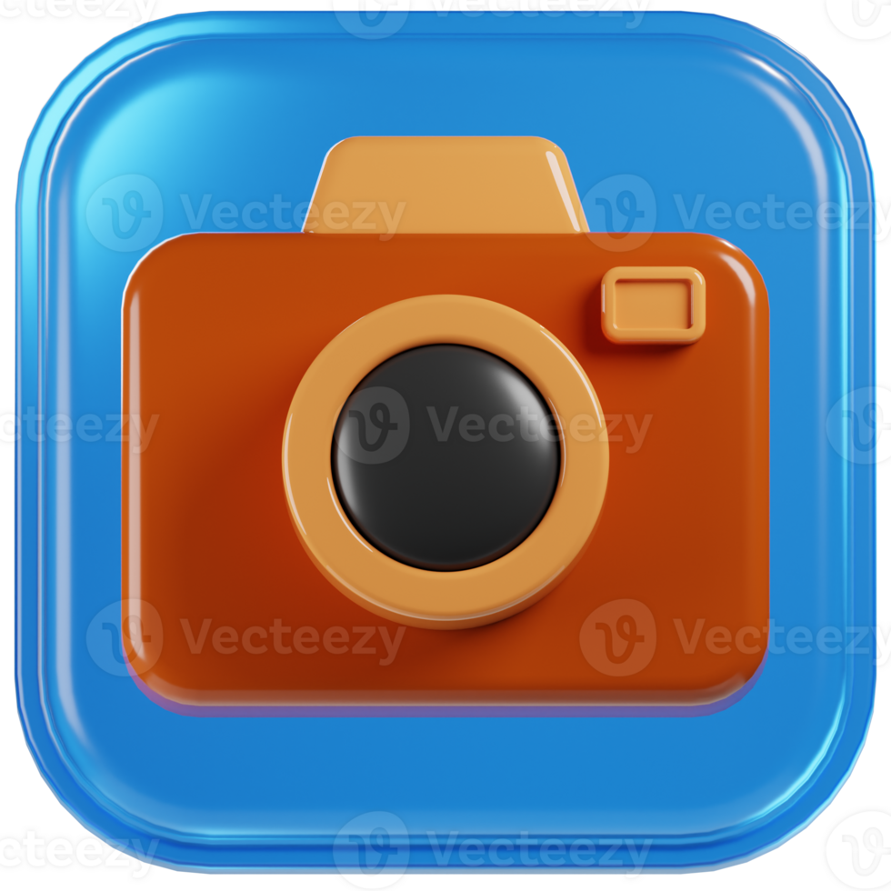 camera 3d icon png