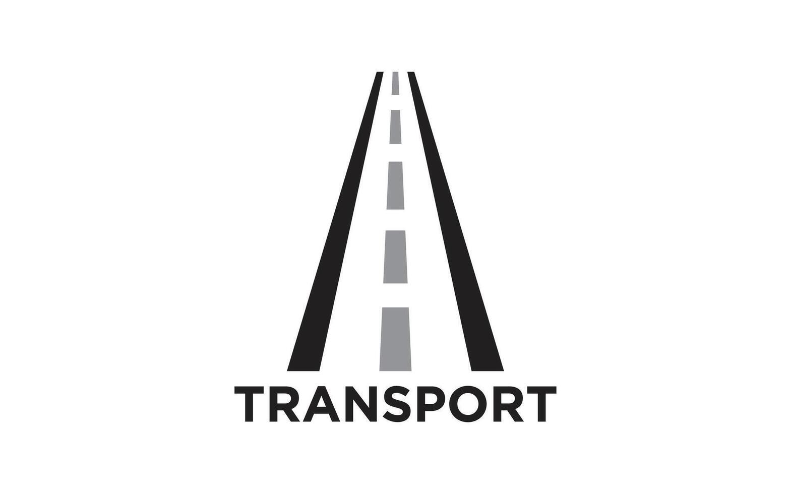 Transport symbol logo design illustration vector