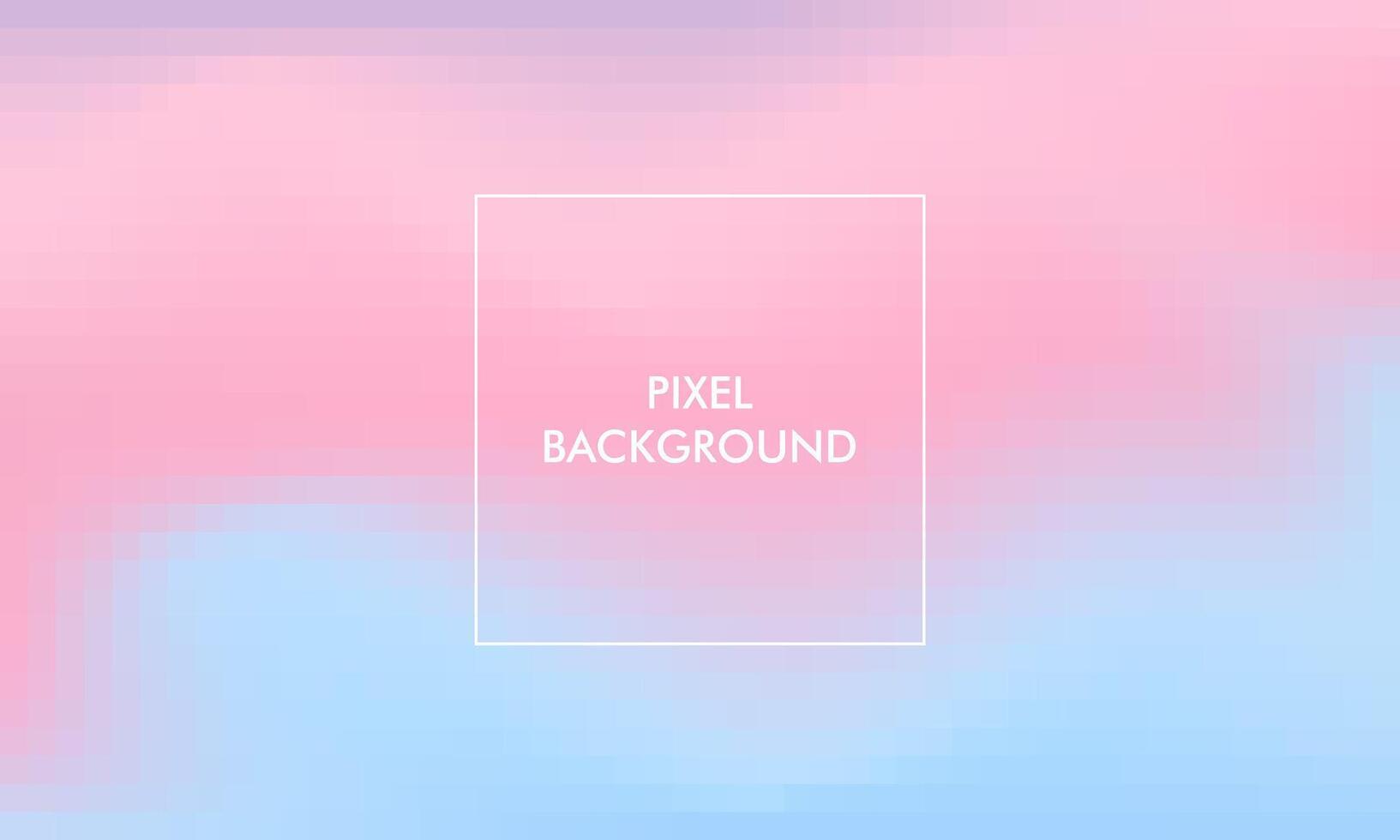 gradoent pixel background with colorful color vector