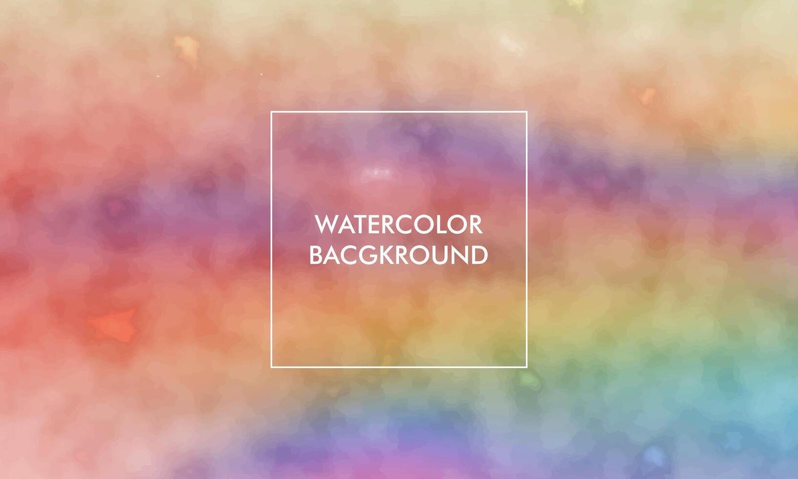 Watercolor Gradient mesh abstract blur texture background vector