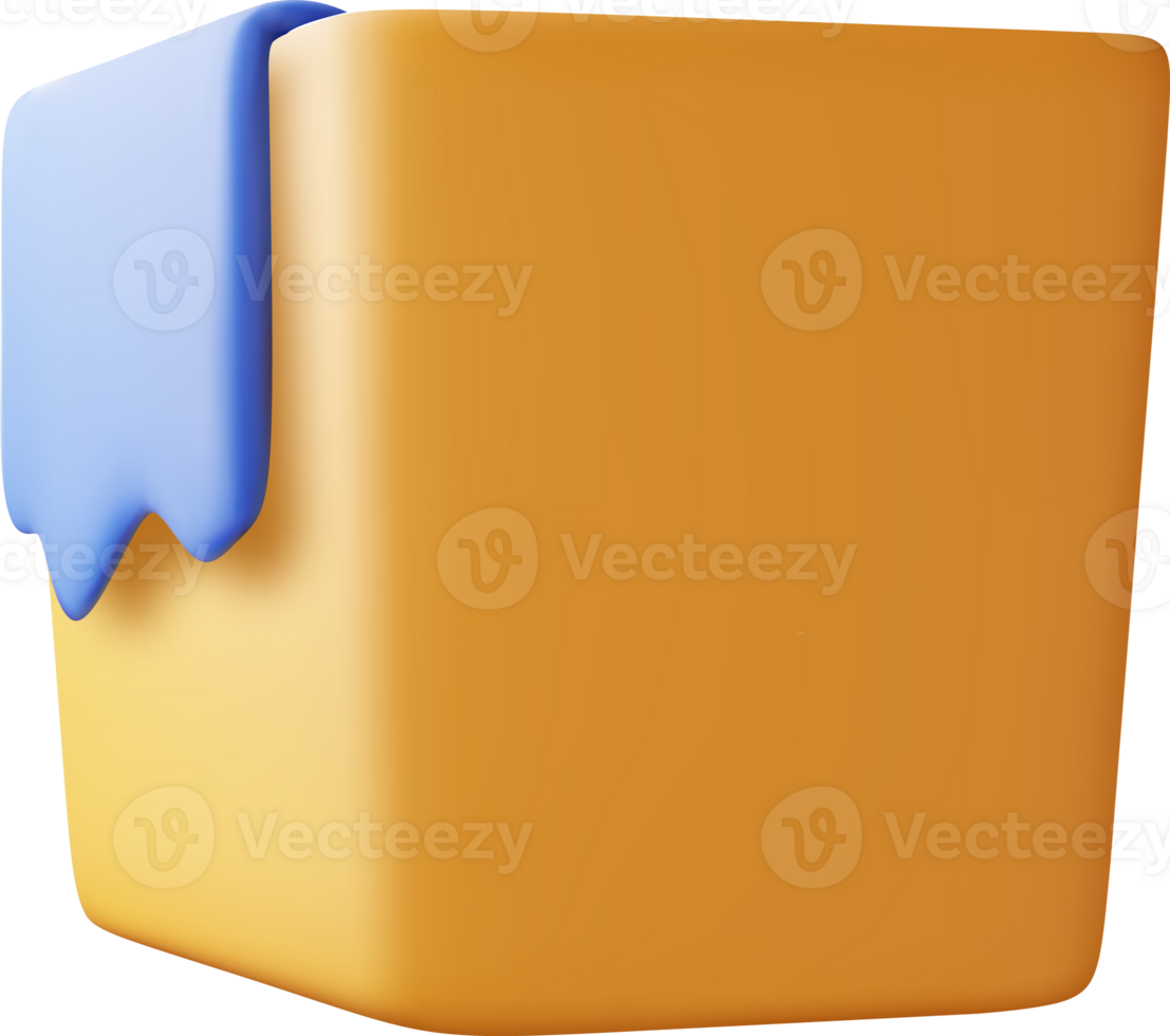 3D wash water basin with cloth png