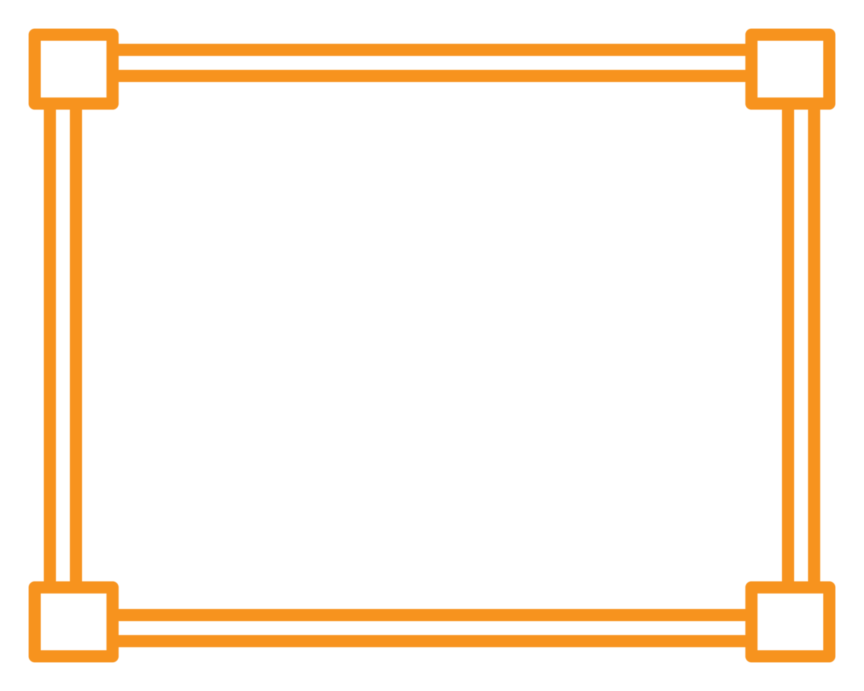 rectangle simple frame design png