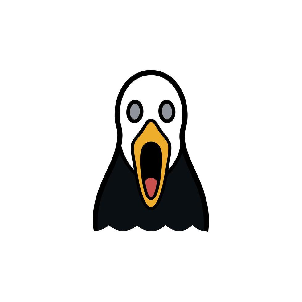Bonellis Eagle screams icon illustration vector