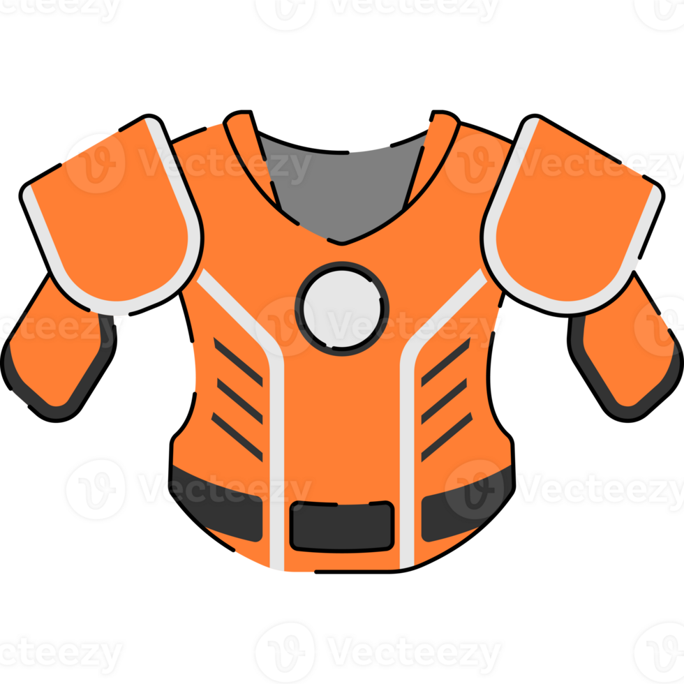 Hockey Body Protection Illustration Isolated Background png