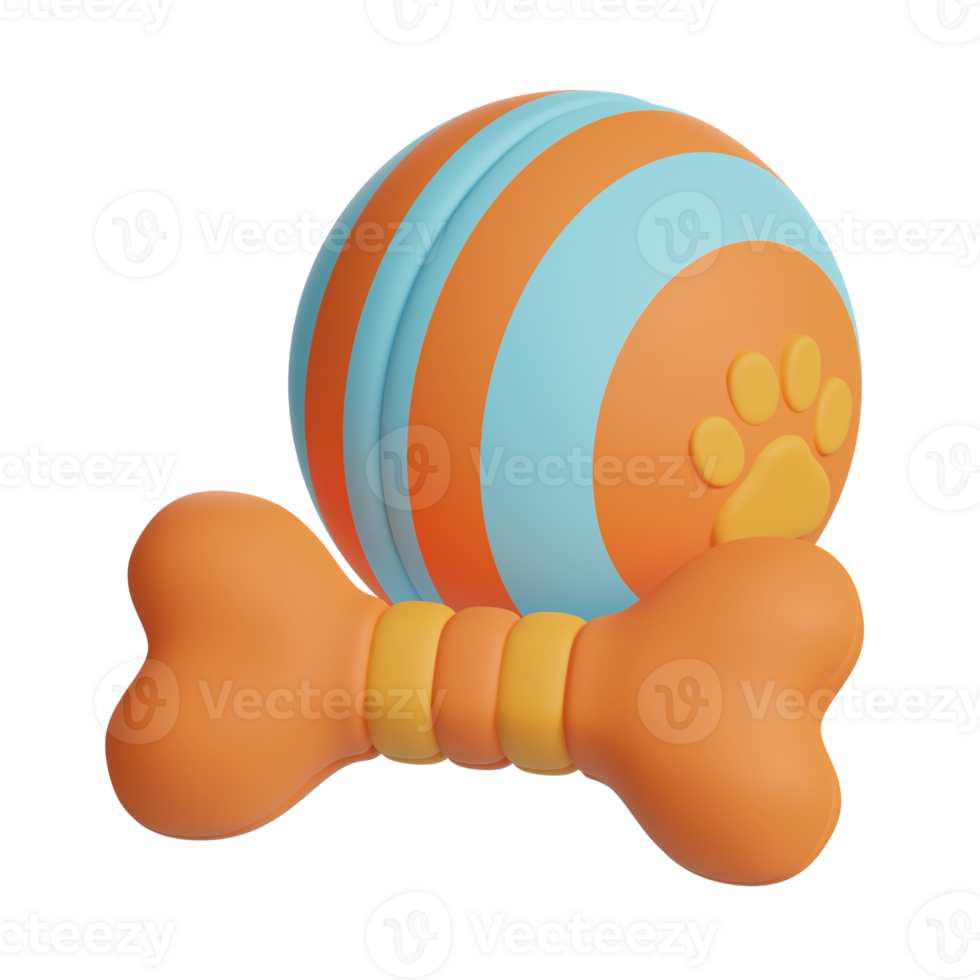 3d pet toy icon png