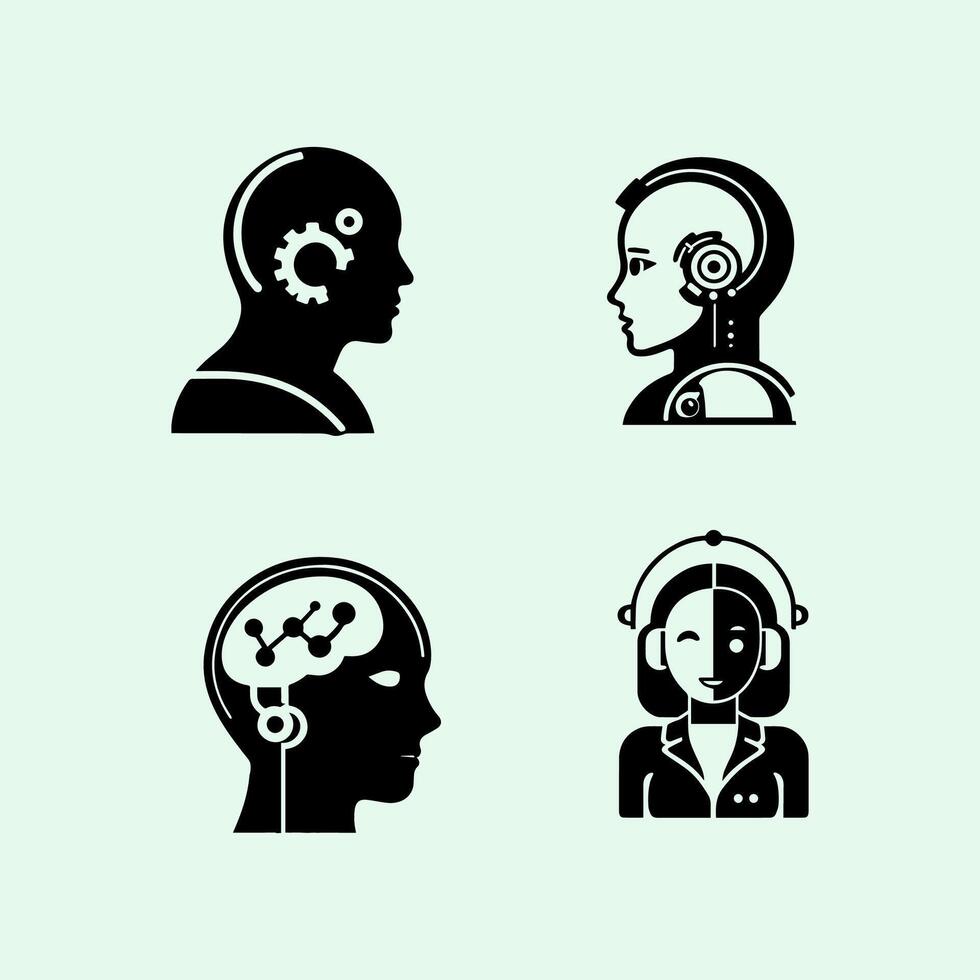 AI Assistant, icon logo illustration 47392765 Vector Art at Vecteezy