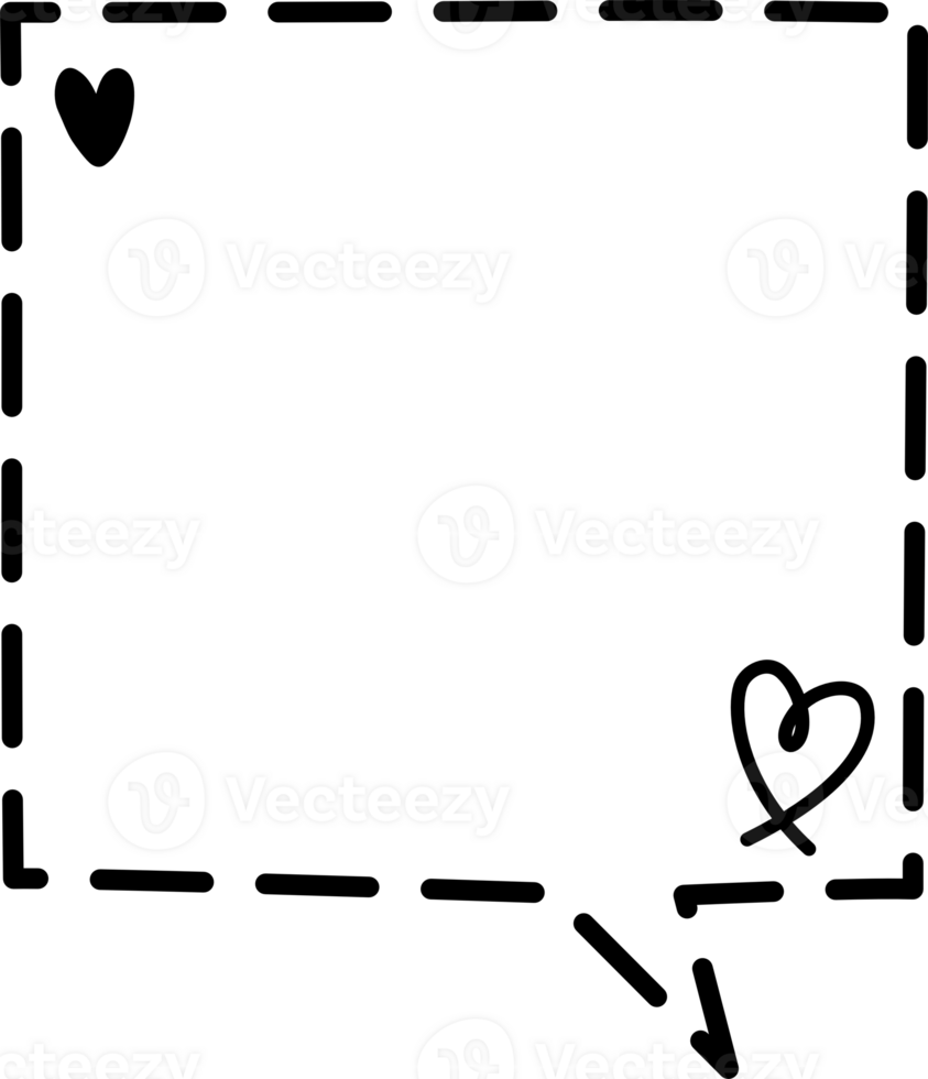 Hand draw doodle minimal speech bubble balloon, icon sticker memo keyword planner text box banner png