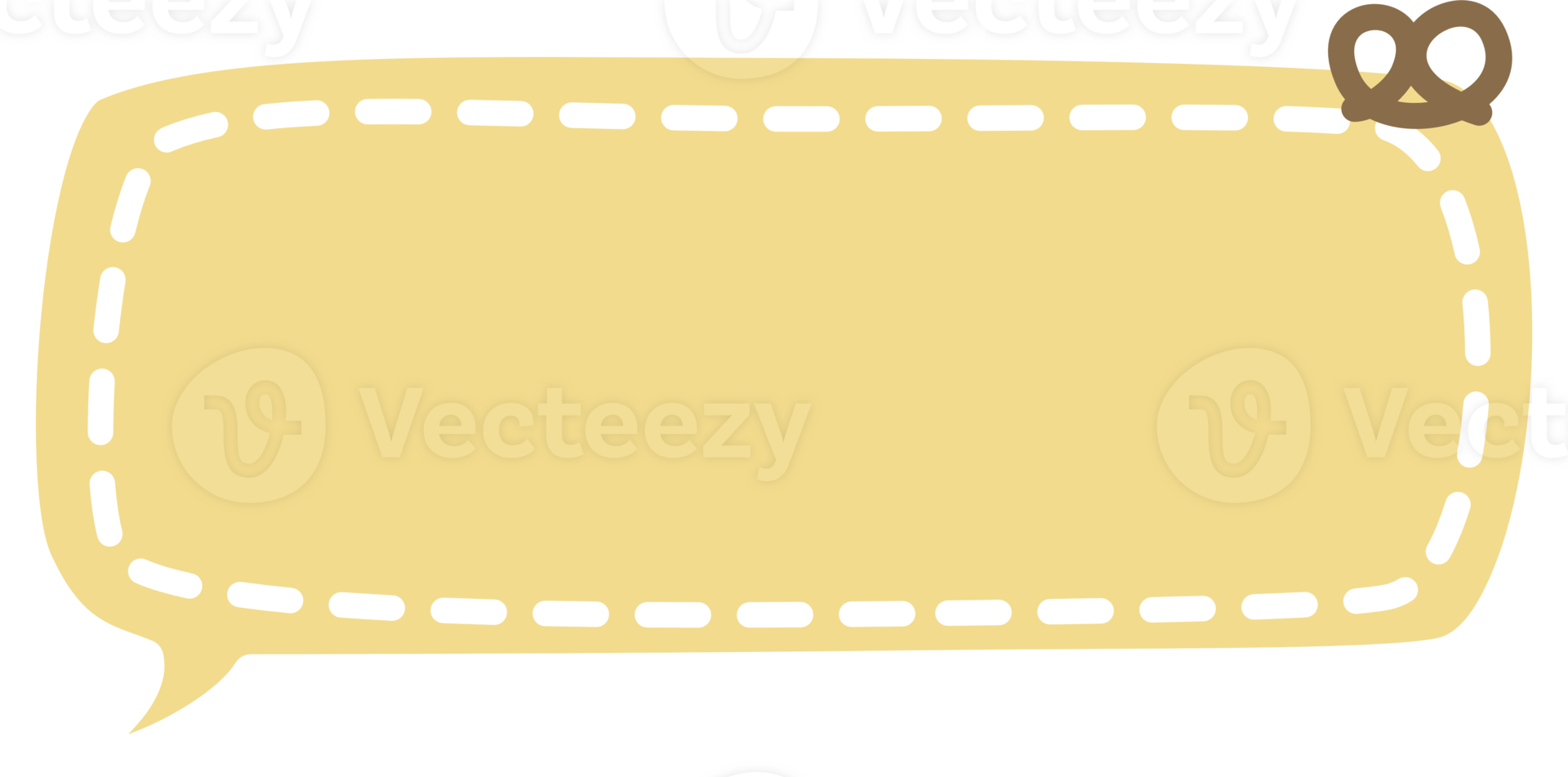 Colorful yellow color speech bubble balloon, icon sticker memo keyword planner text box banner png