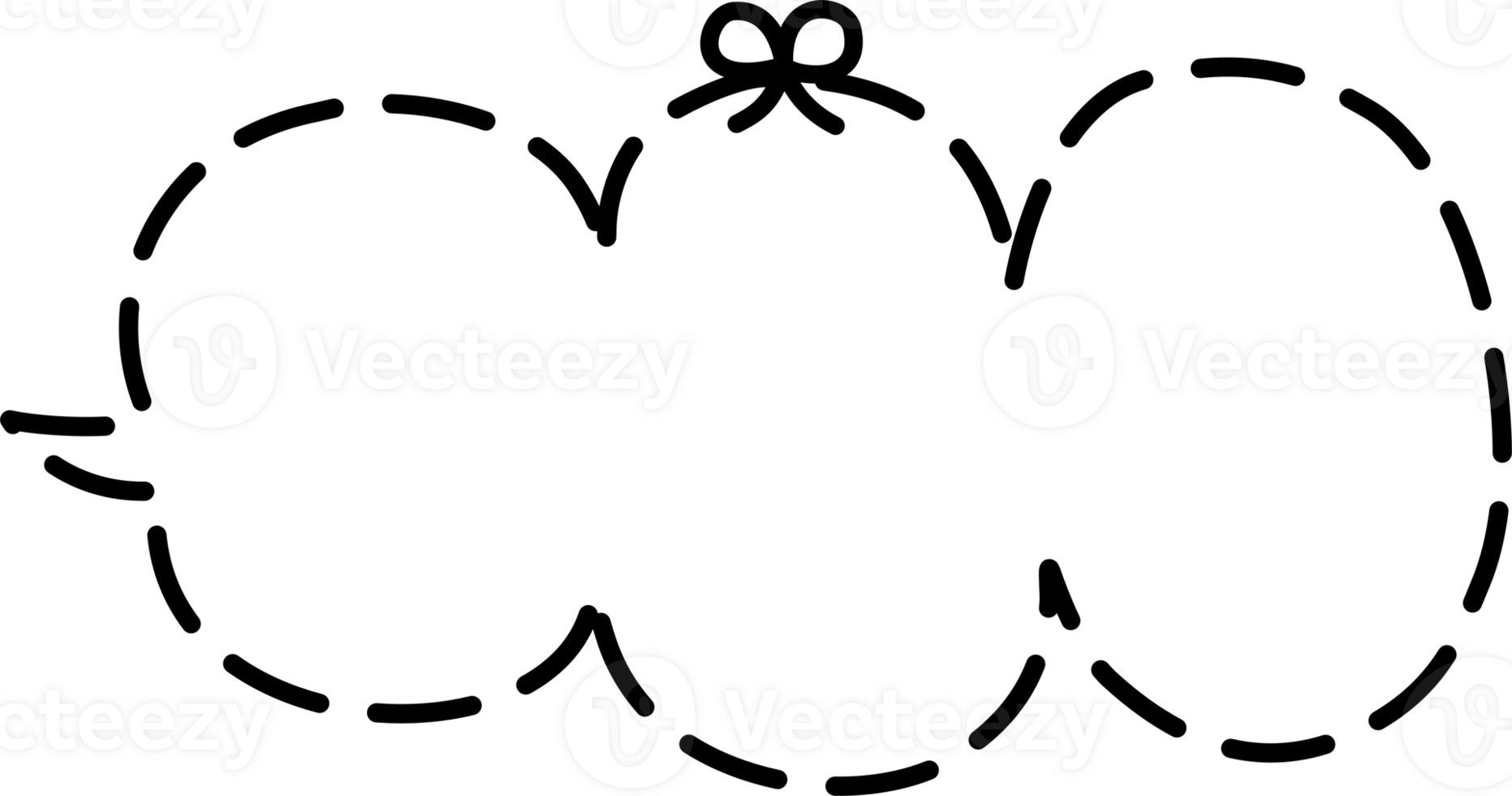 Hand draw doodle minimal speech bubble balloon, icon sticker memo keyword planner text box banner png