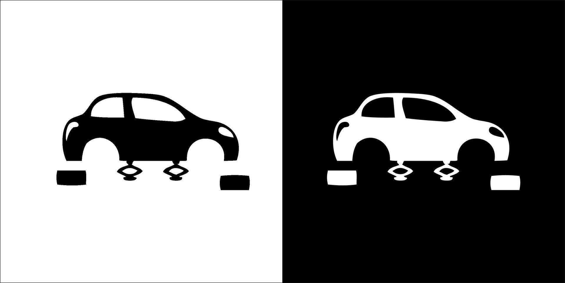black and white mechanical drawing vector