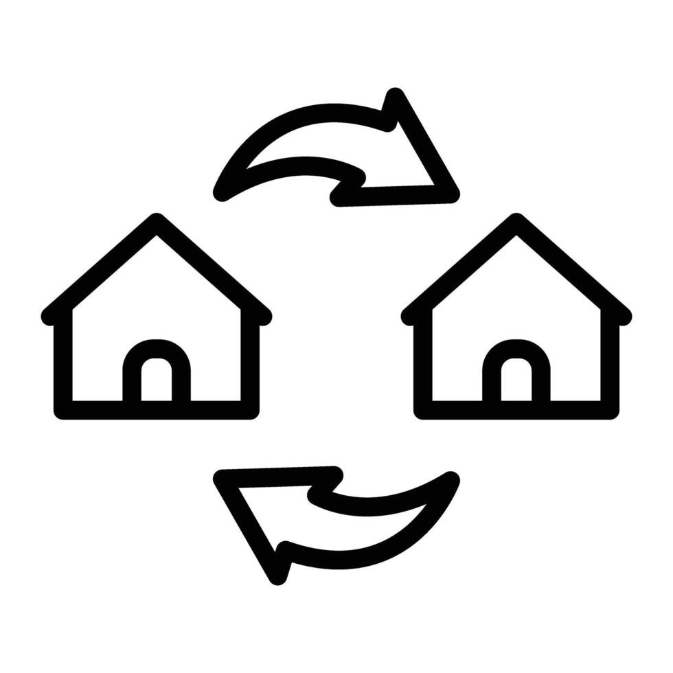 Change Line Icon Design vector