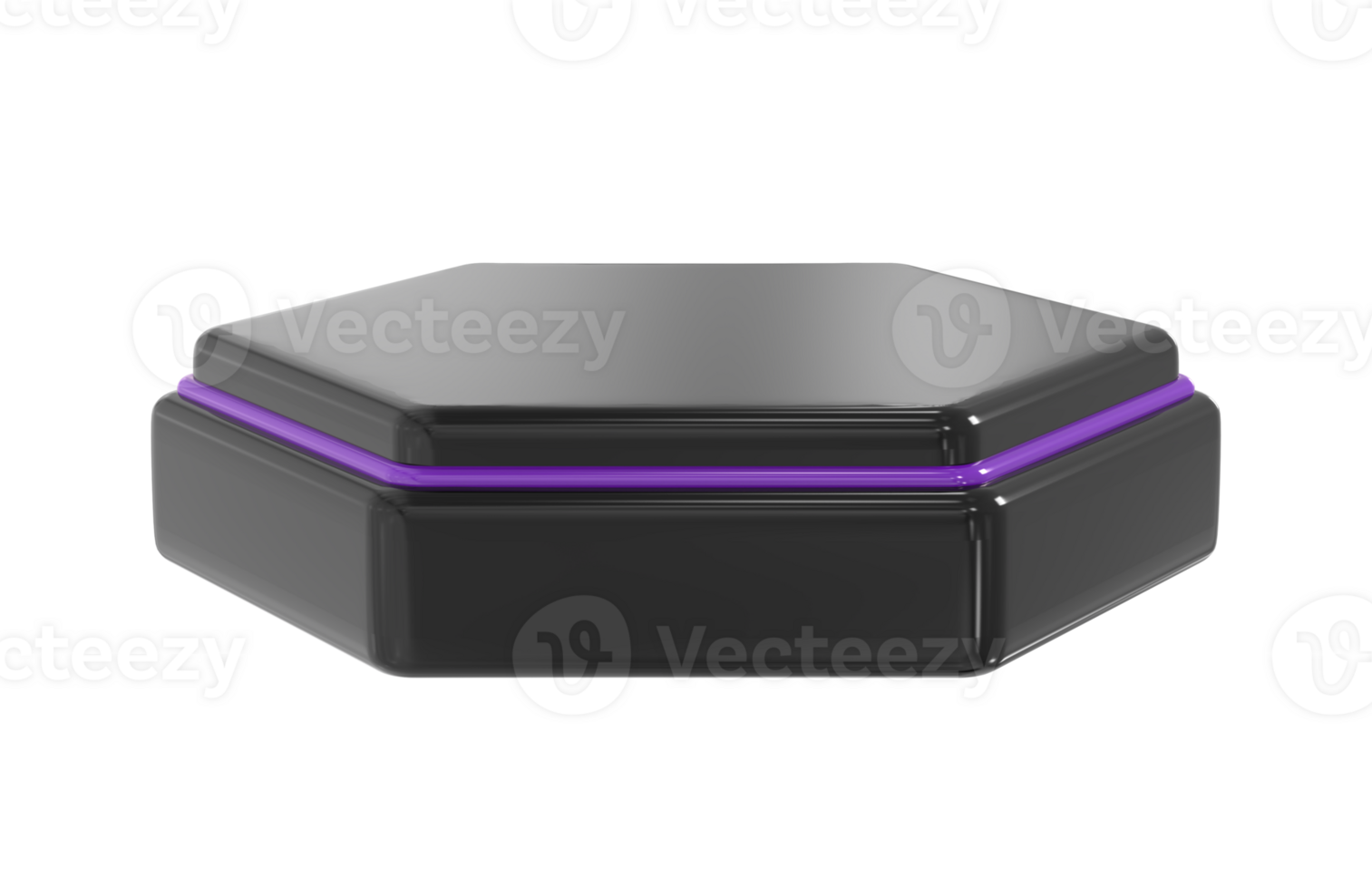a black box with purple trim on it png