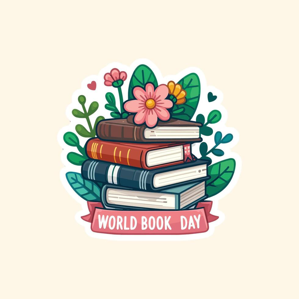 National Book Lovers Day, August 9 Illustration for Celebrating Book Lovers Day. vector