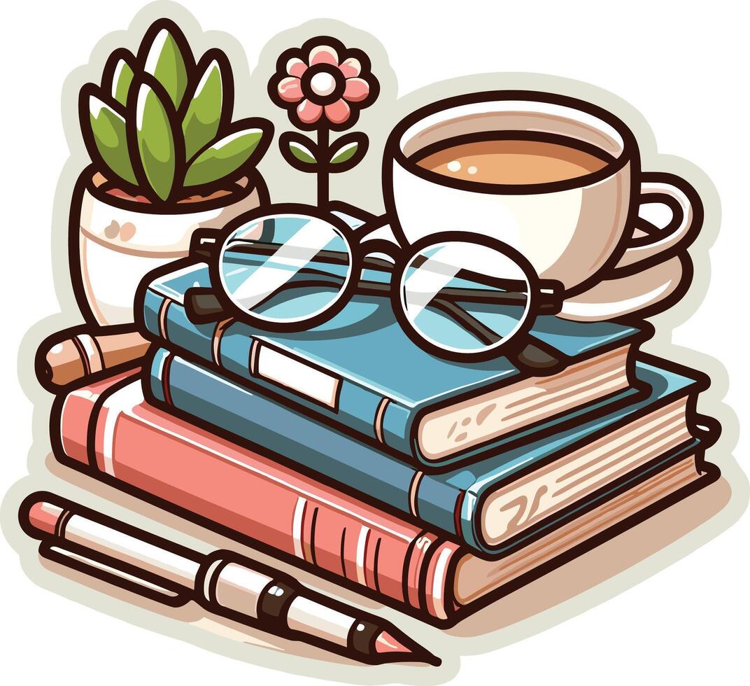 National Book Lovers Day, August 9 Illustration for Celebrating Book Lovers Day. vector