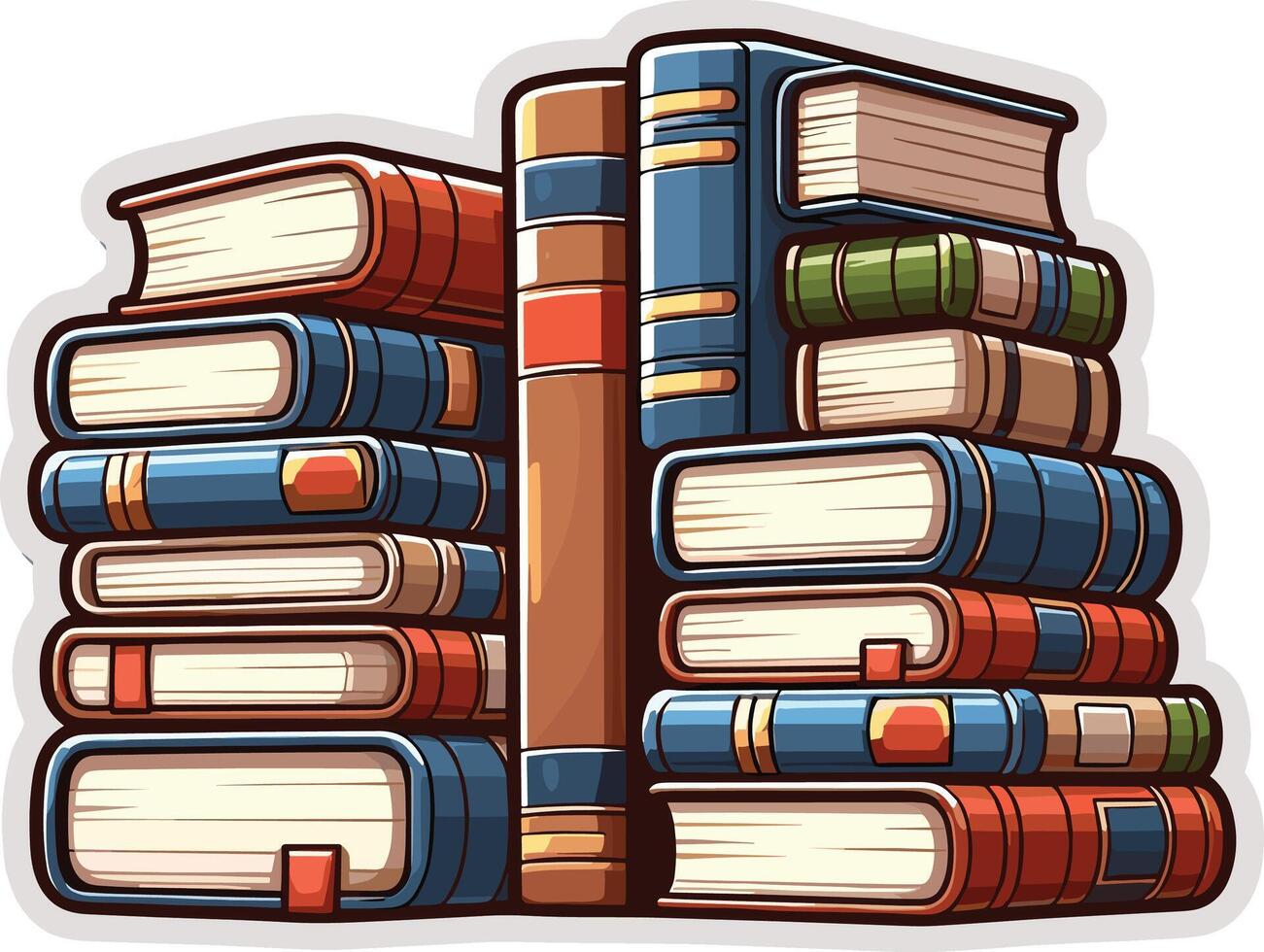 National Book Lovers Day, August 9 Illustration for Celebrating Book Lovers Day. vector