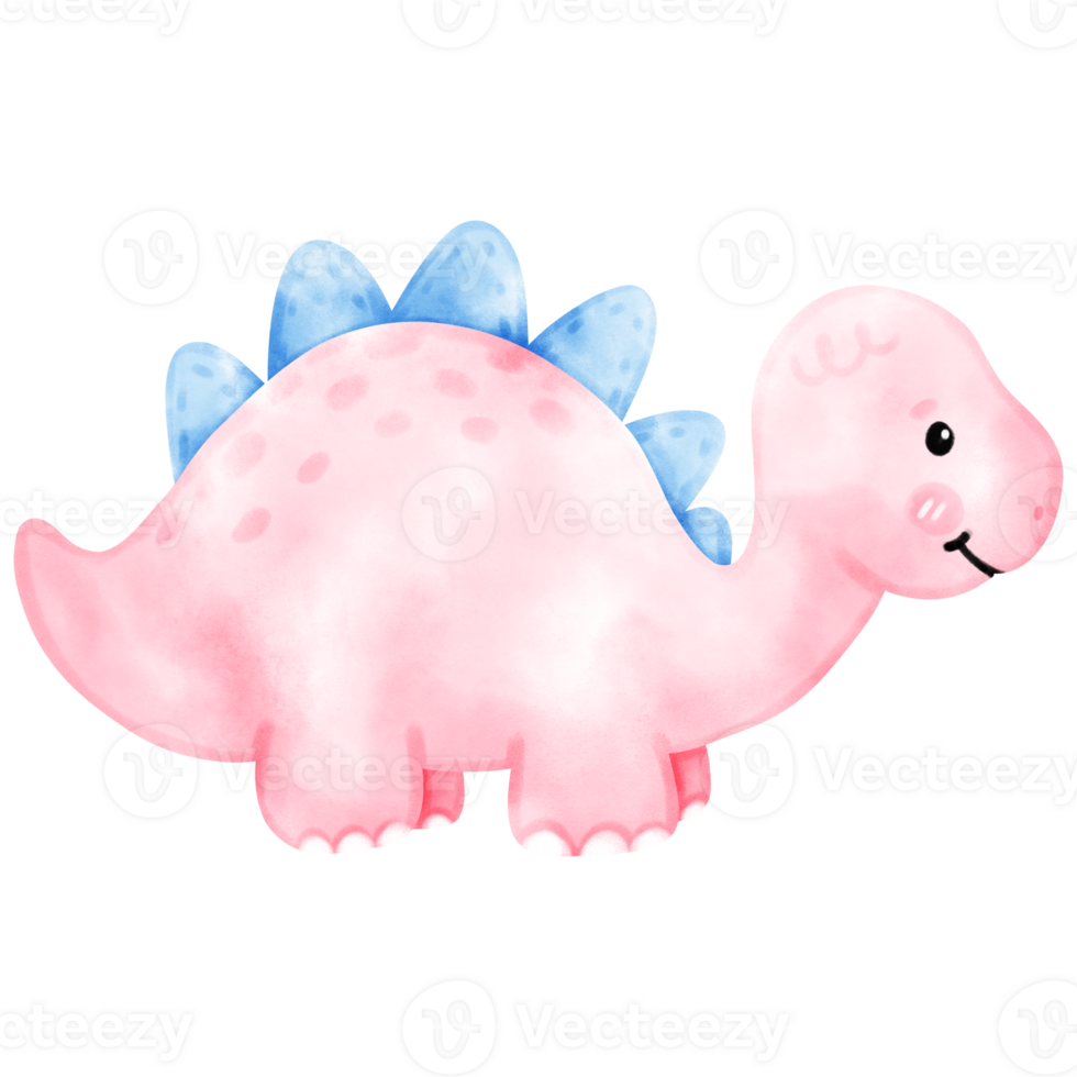 Cute Dino, Dinosaur, watercolor, illustration png