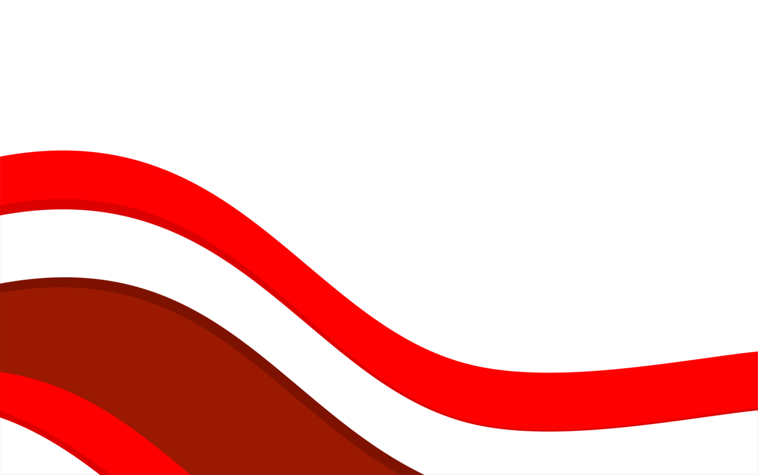 Indonesia Independence Day frame, red and white, transparent background png