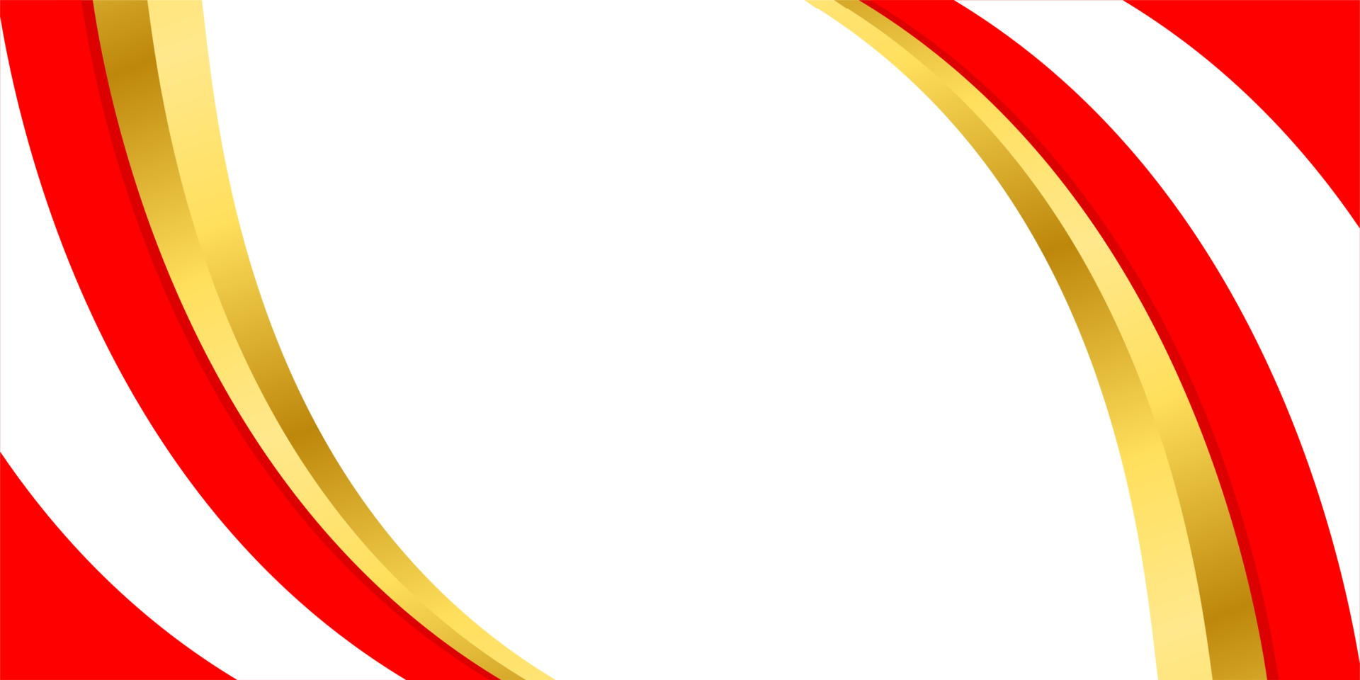 Indonesia flag border frame transparent background design png