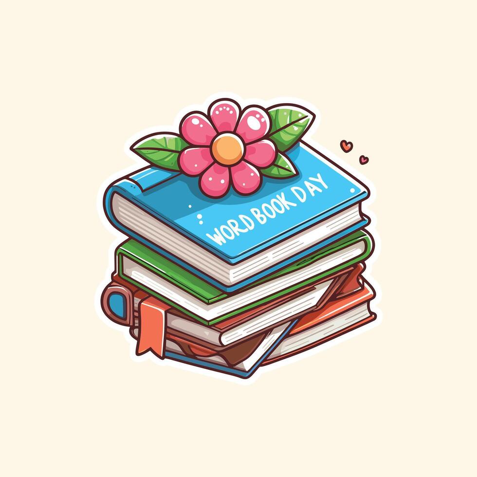 National Book Lovers Day, August 9 Illustration for Celebrating Book Lovers Day. vector