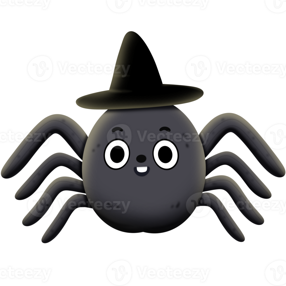 Cute spider halloween png