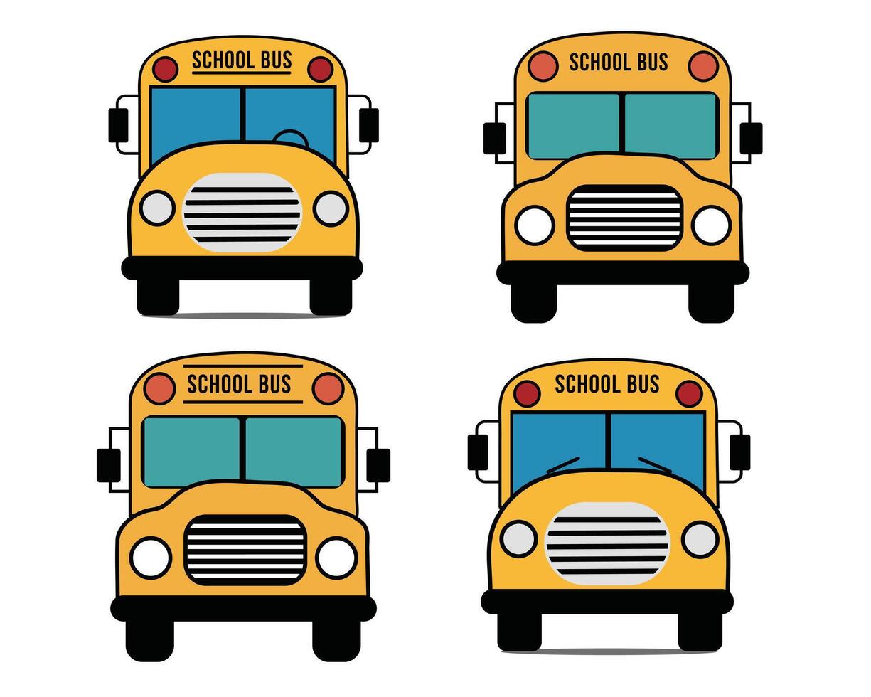 Back to school car, car , car icon. vector