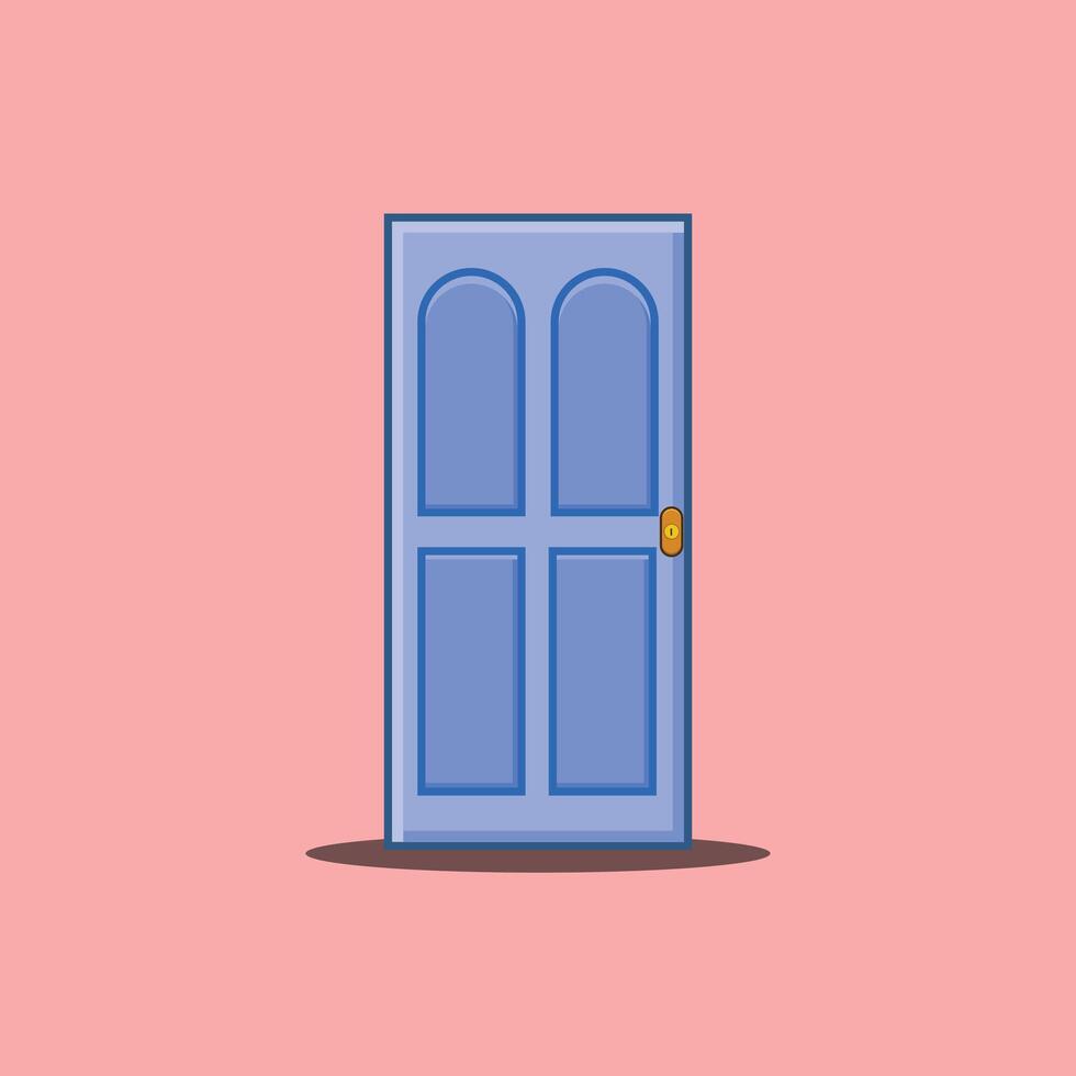 The Door Illustration Graphic . Suitable for graphic content. vector
