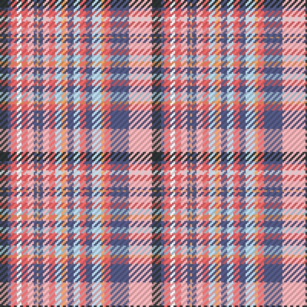 Seamless pattern of scottish tartan plaid. Repeatable background with check fabric texture. backdrop striped textile print. vector