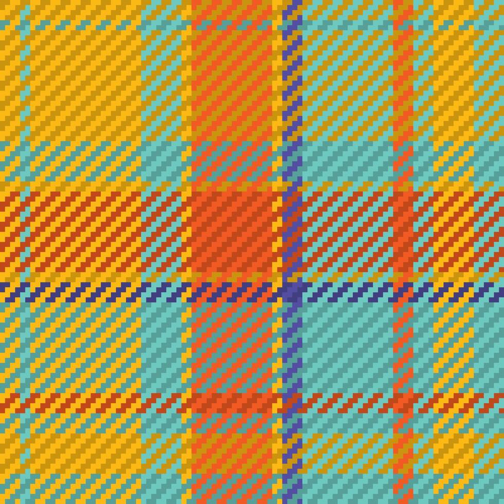 Seamless pattern of scottish tartan plaid. Repeatable background with check fabric texture. backdrop striped textile print. vector
