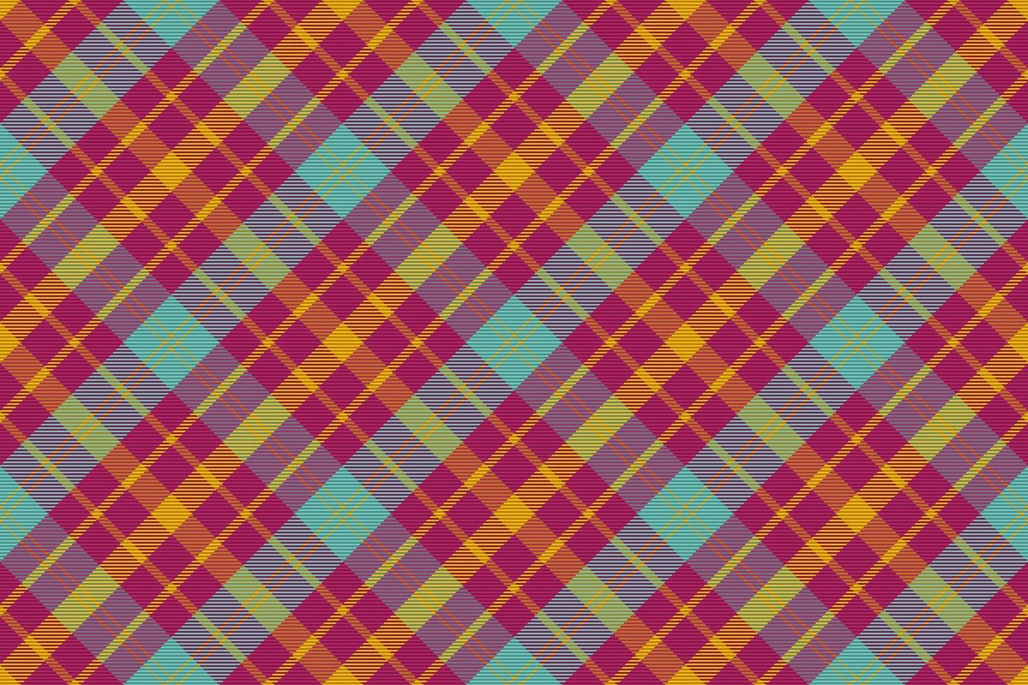 Plaid pattern seamless. Check fabric texture. Stripe square background. textile design. vector