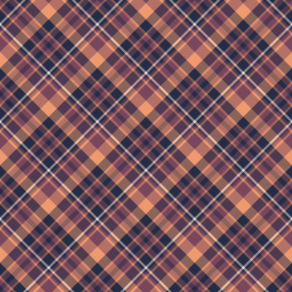Plaid seamless pattern. background of textile ornament. Flat fabric design. vector