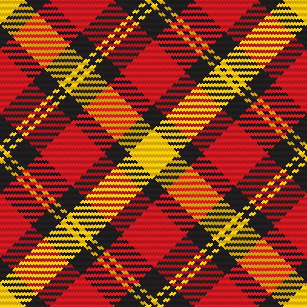 Seamless pattern of scottish tartan plaid. Repeatable background with check fabric texture. backdrop striped textile print. vector