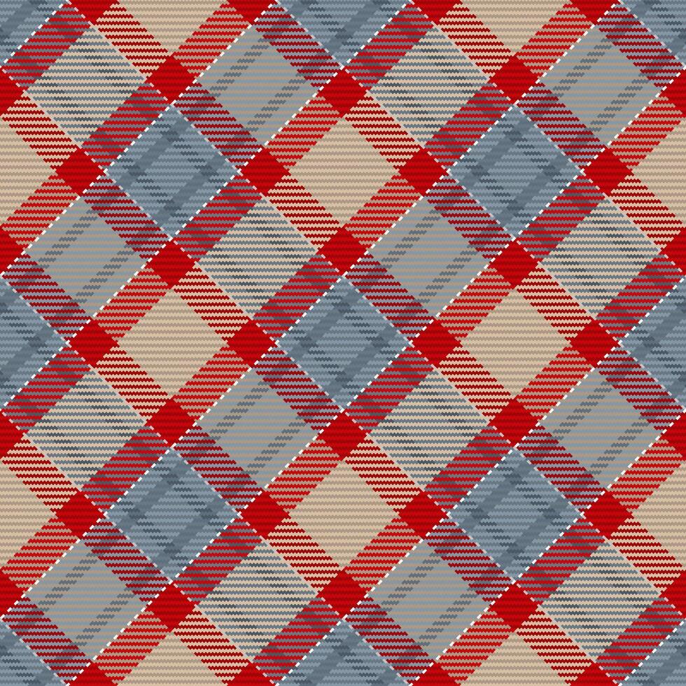 Seamless pattern of scottish tartan plaid. Repeatable background with check fabric texture. backdrop striped textile print. vector