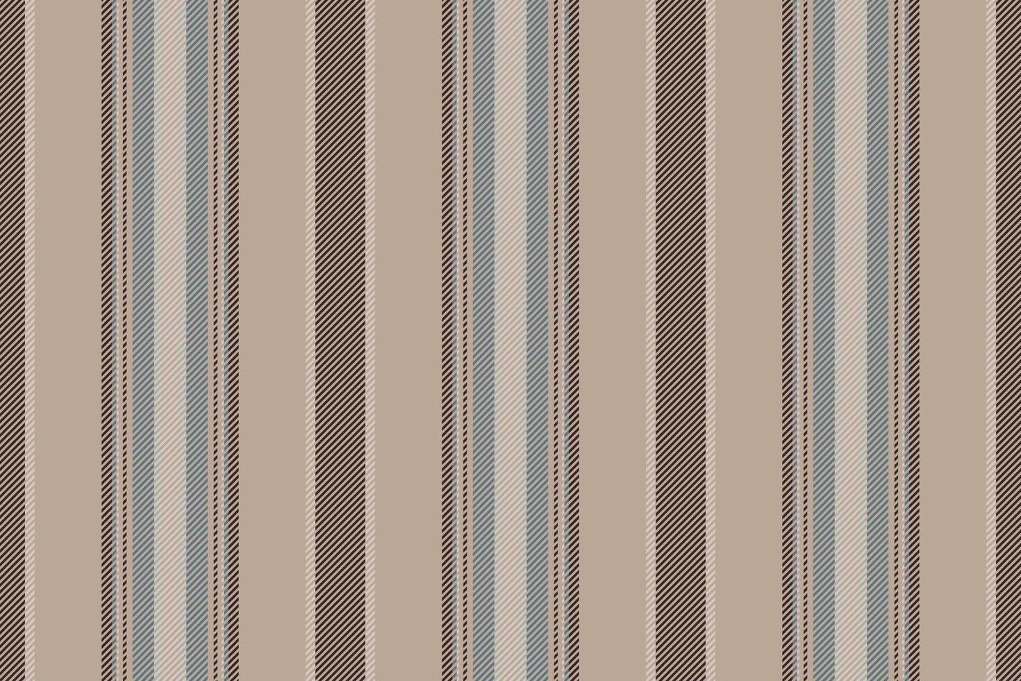 Trendy striped wallpaper. Vintage stripes pattern seamless fabric texture. Template stripe wrapping paper. vector