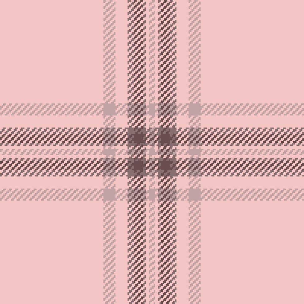Textile design of textured plaid. Checkered fabric pattern swatch for shirt, dress, suit, wrapping paper print, invitation and gift card. vector
