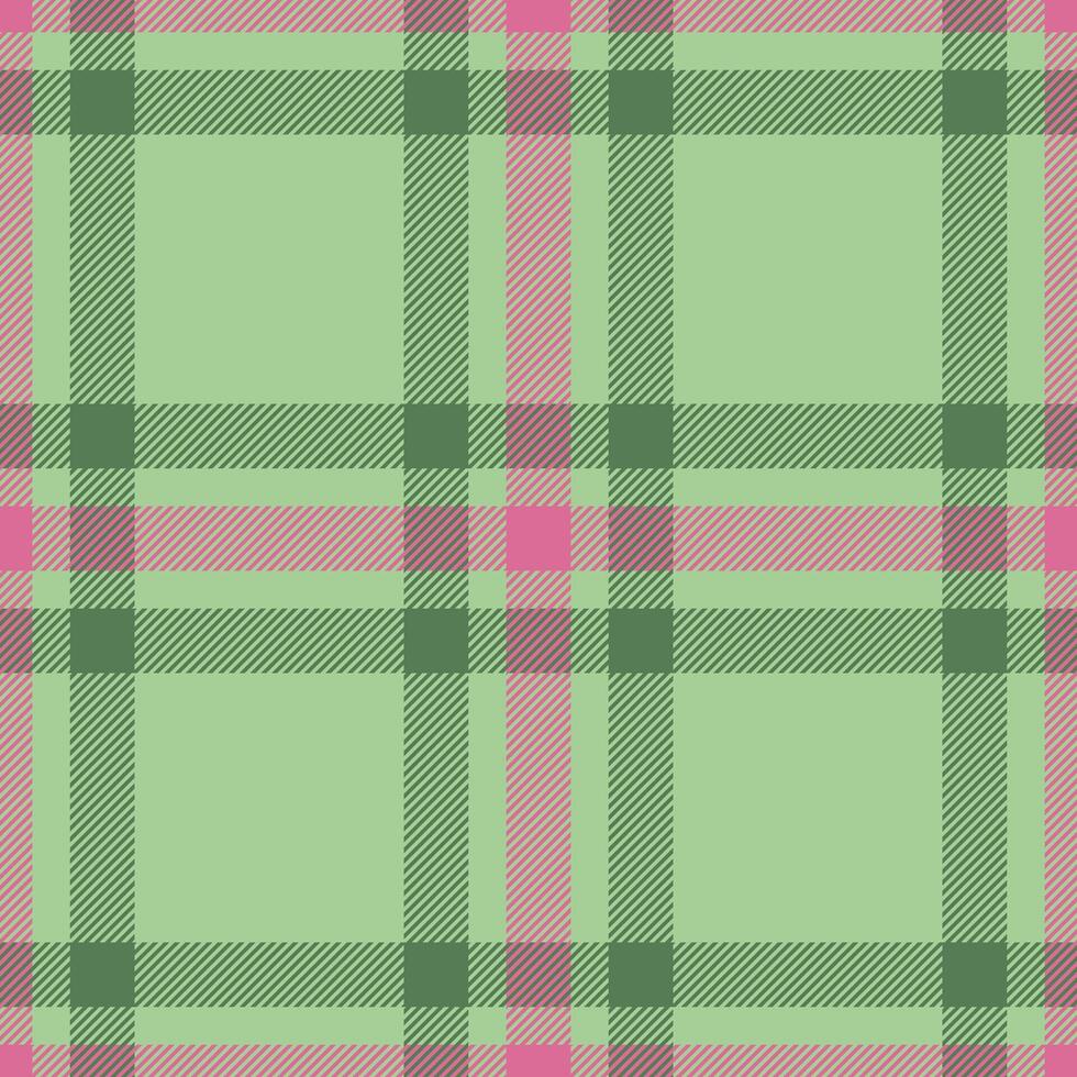 Skirt tartan pattern, age textile texture plaid. London background seamless check fabric in light and green colors. vector