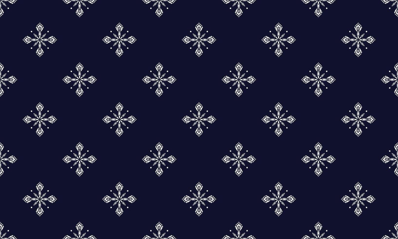 Geometric ethnic pattern traditional Design for background, carpet, wallpaper, clothing, wrapping, Batik, fabric, sarong. embroidery style. vector