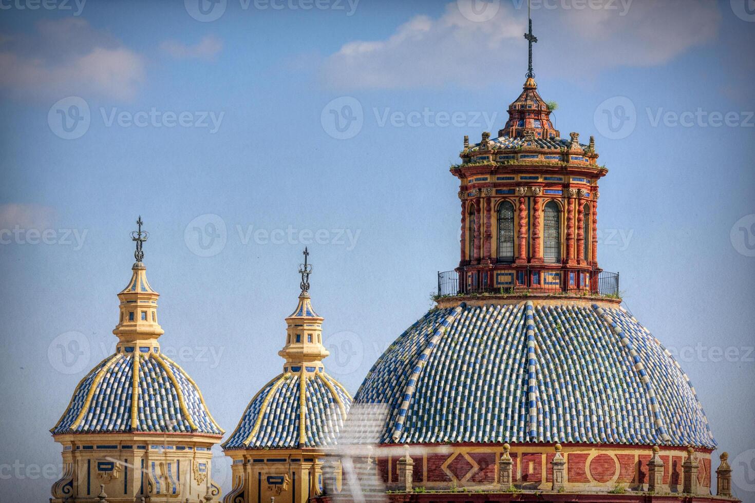 Dome of San Luis de los Franceses church, Seville, Spain photo