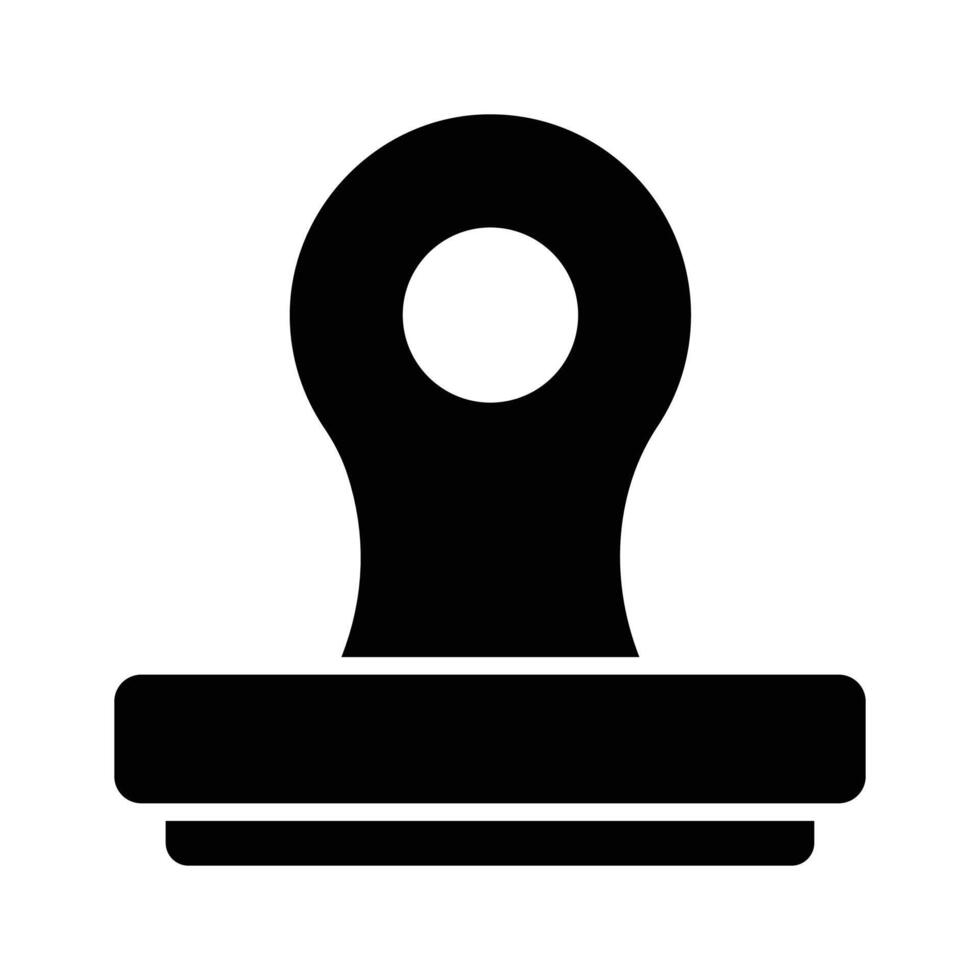 Distinctive impression or quality, rubber stamp design in trendy style vector