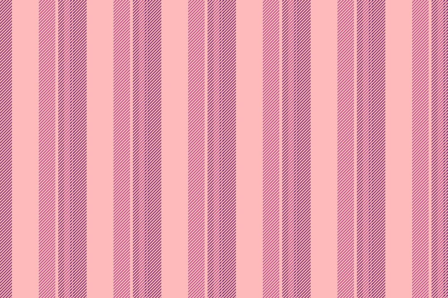 Colour lines texture stripe, 20s pattern seamless background. Scrapbooking textile vertical fabric in pink and light colors. vector