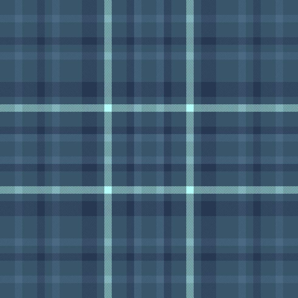 Fibre fabric pattern background, backdrop tartan plaid check. Oriental textile texture seamless in cyan and blue colors. vector