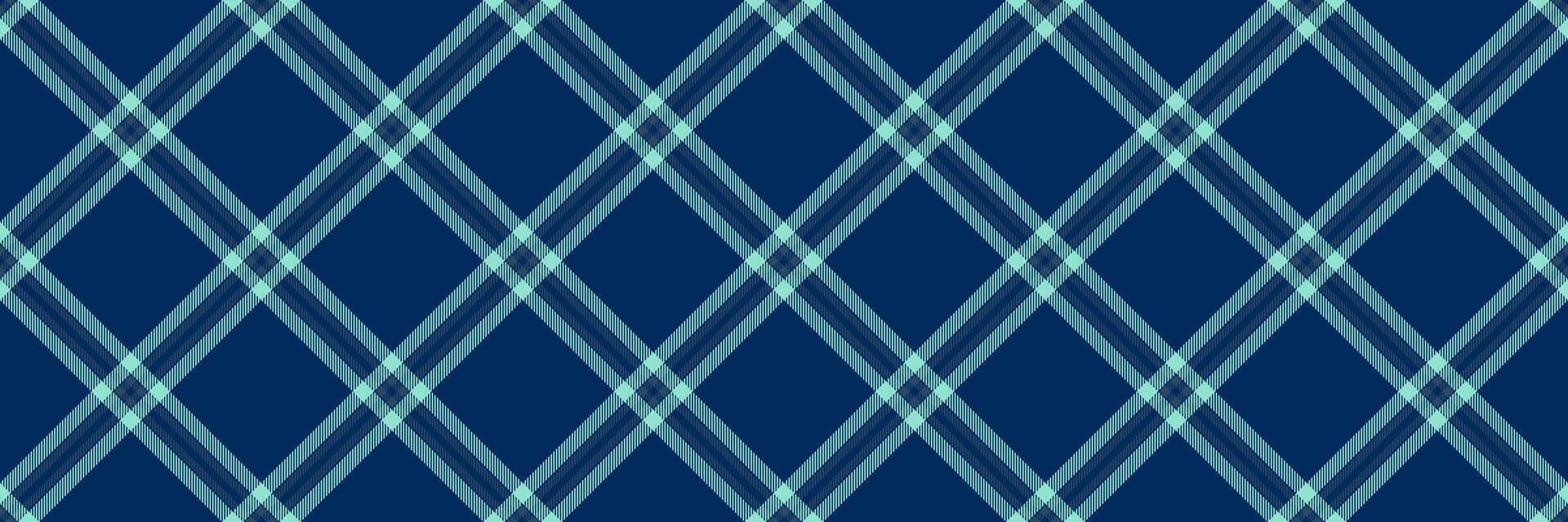 Paint pattern background, girl check texture plaid. Fashion fabric seamless tartan textile in blue and teal colors. vector