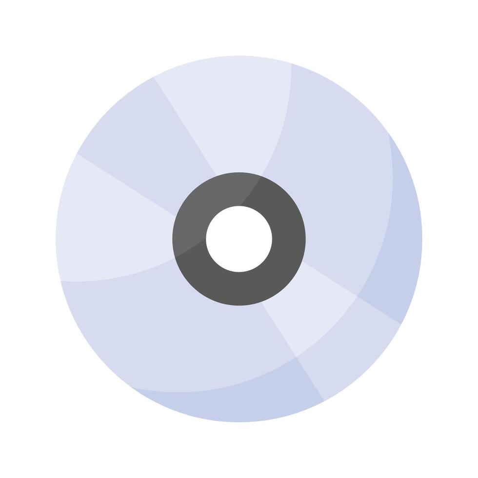 Ready to use icon of compact disc, trendy design vector