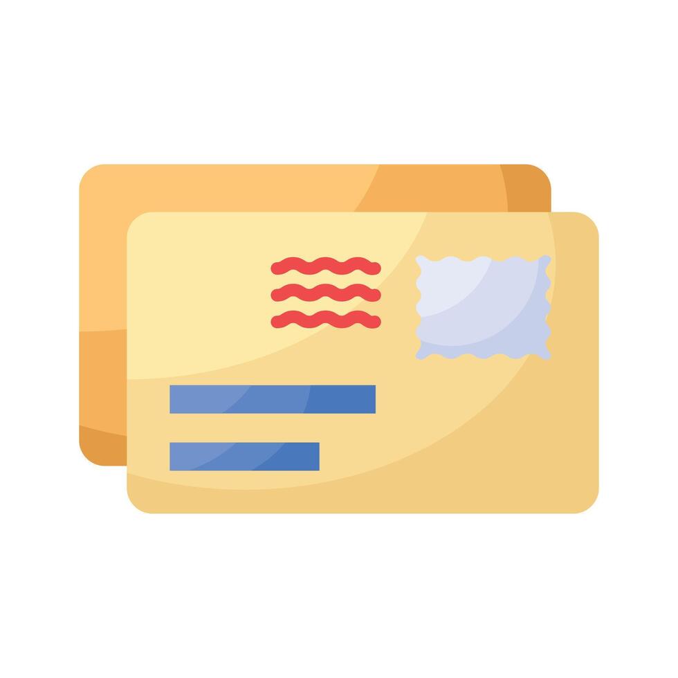 Mail Icon for Email Notification, ready to use design vector